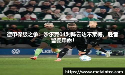 德甲保级之争：沙尔克04对阵云达不莱梅，胜者留德甲命！